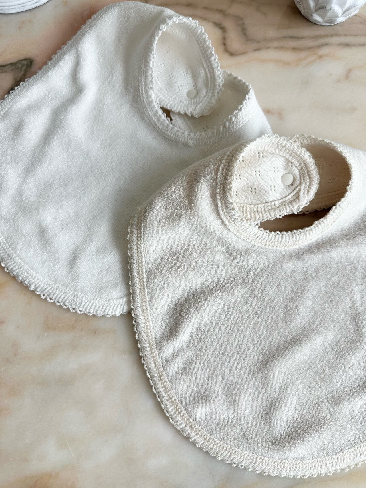 [Preorder] Premium Jacquard Eyelet Cotton Bib
