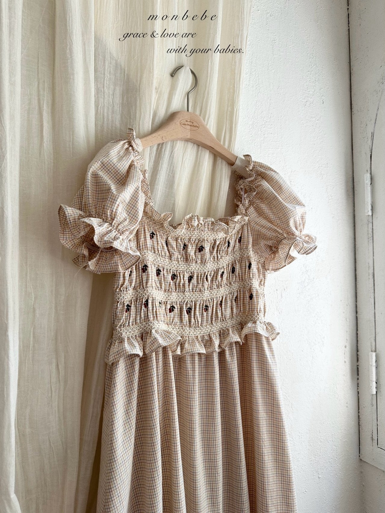 [Preorder] Cherry Embroidery Collection (Baby/Kids/Mom)