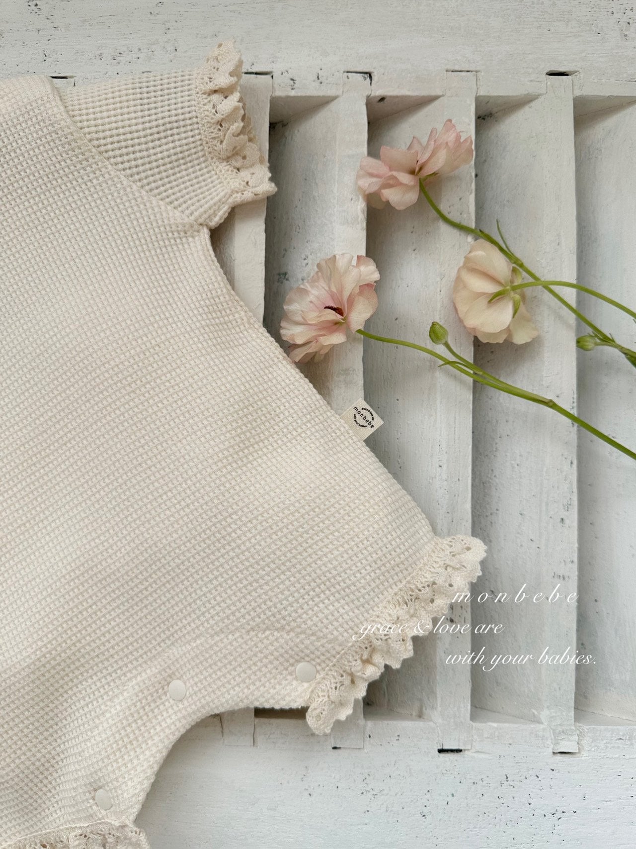 [Preorder] Summer Waffle Bodysuit Set (Baby)