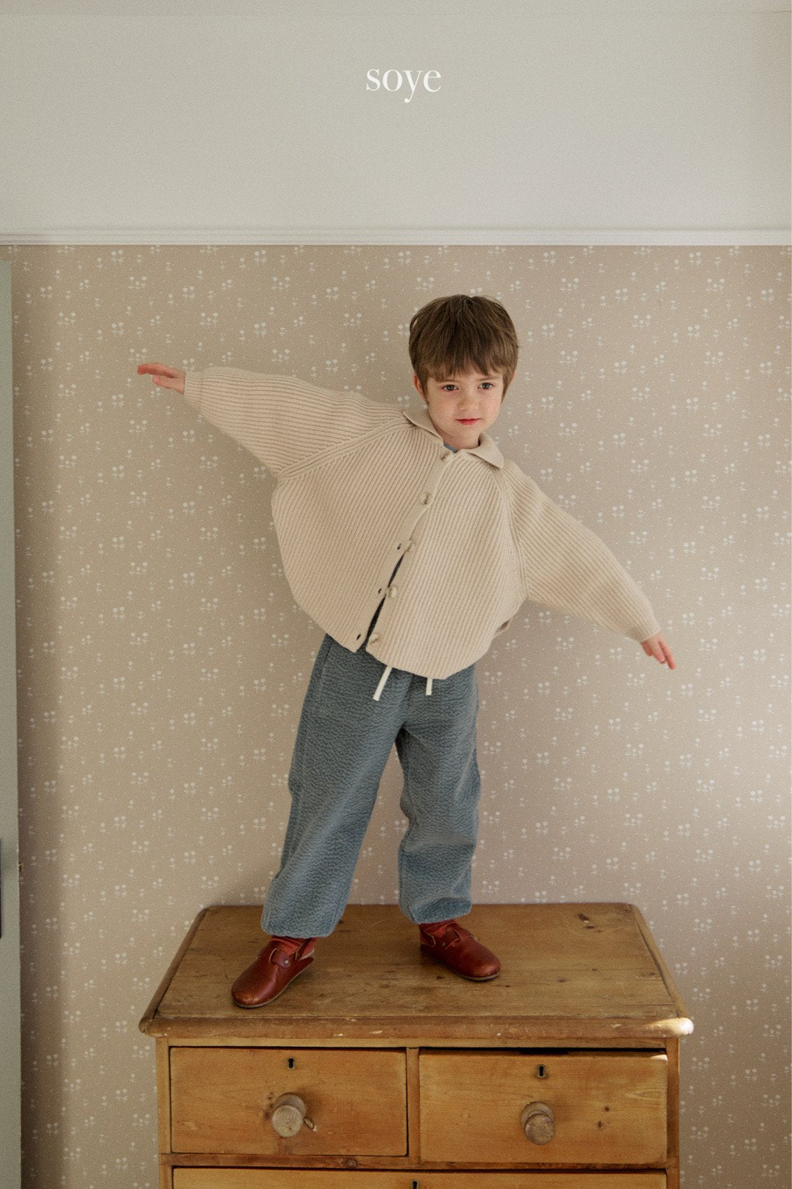 (4Y) Poncho Cardigan