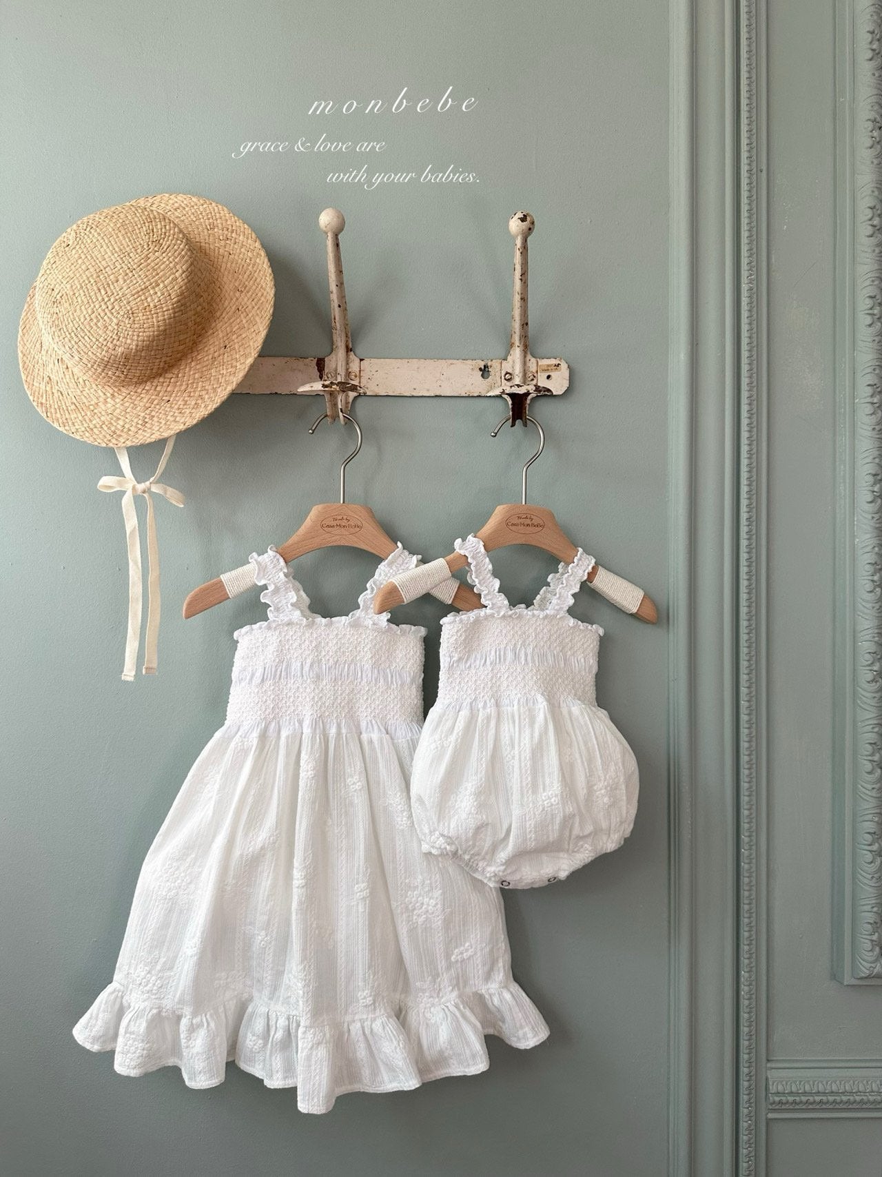 [Preorder] Lace Smocked Collection (Baby/Kids/Mom)