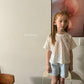 (3-4Y) Embroidery Daisy Shorts