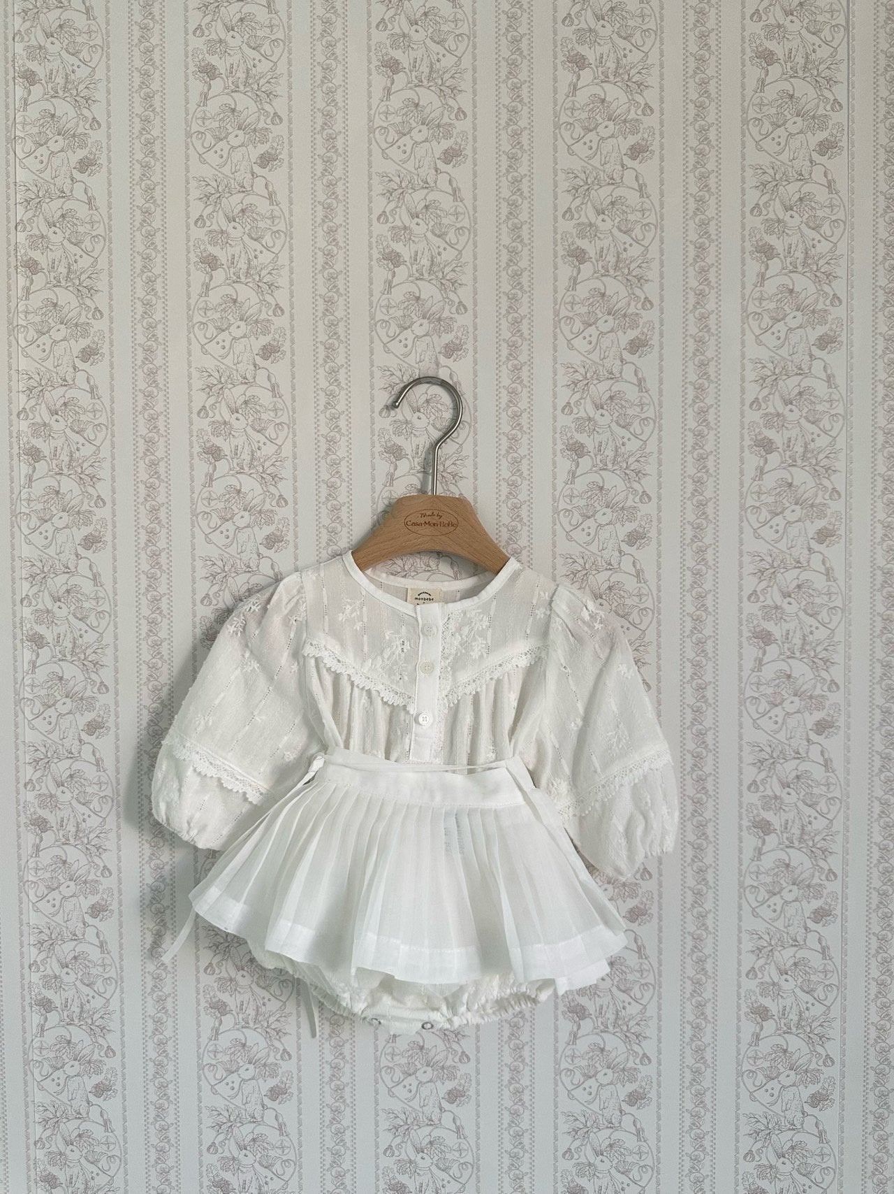 [Preorder] Layered Pleated Apron (Kids/Mom)