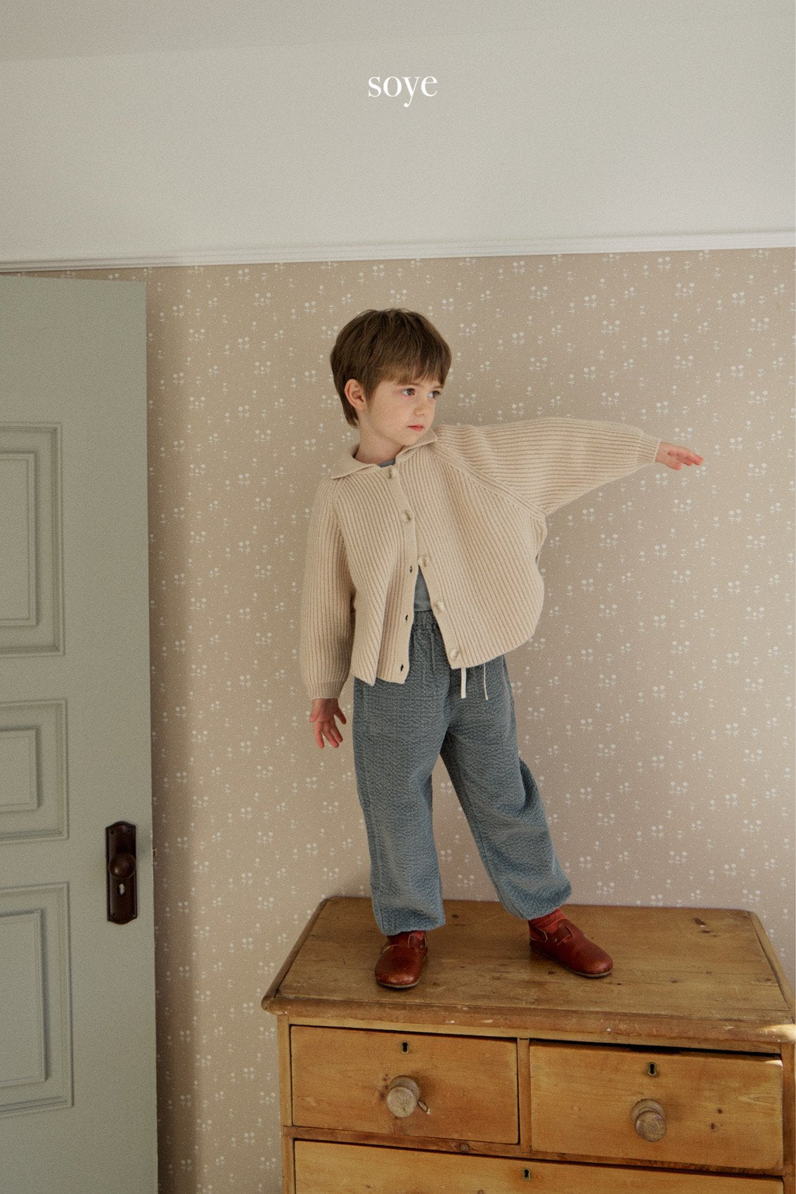 (4Y) Poncho Cardigan