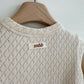 [Preorder] Argyle Eyelet Cardigan