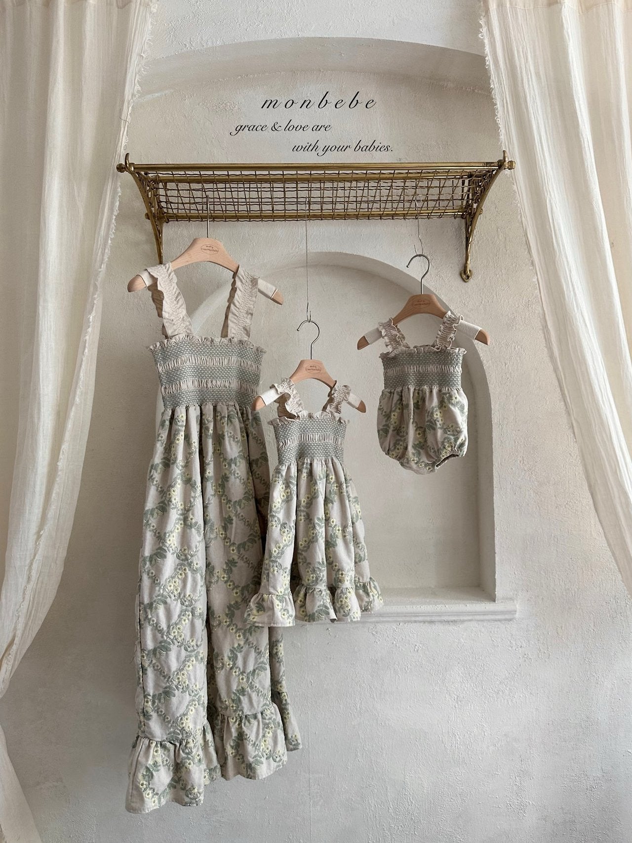 [Preorder] Green Veil Collection (Baby/Kids/Mom)