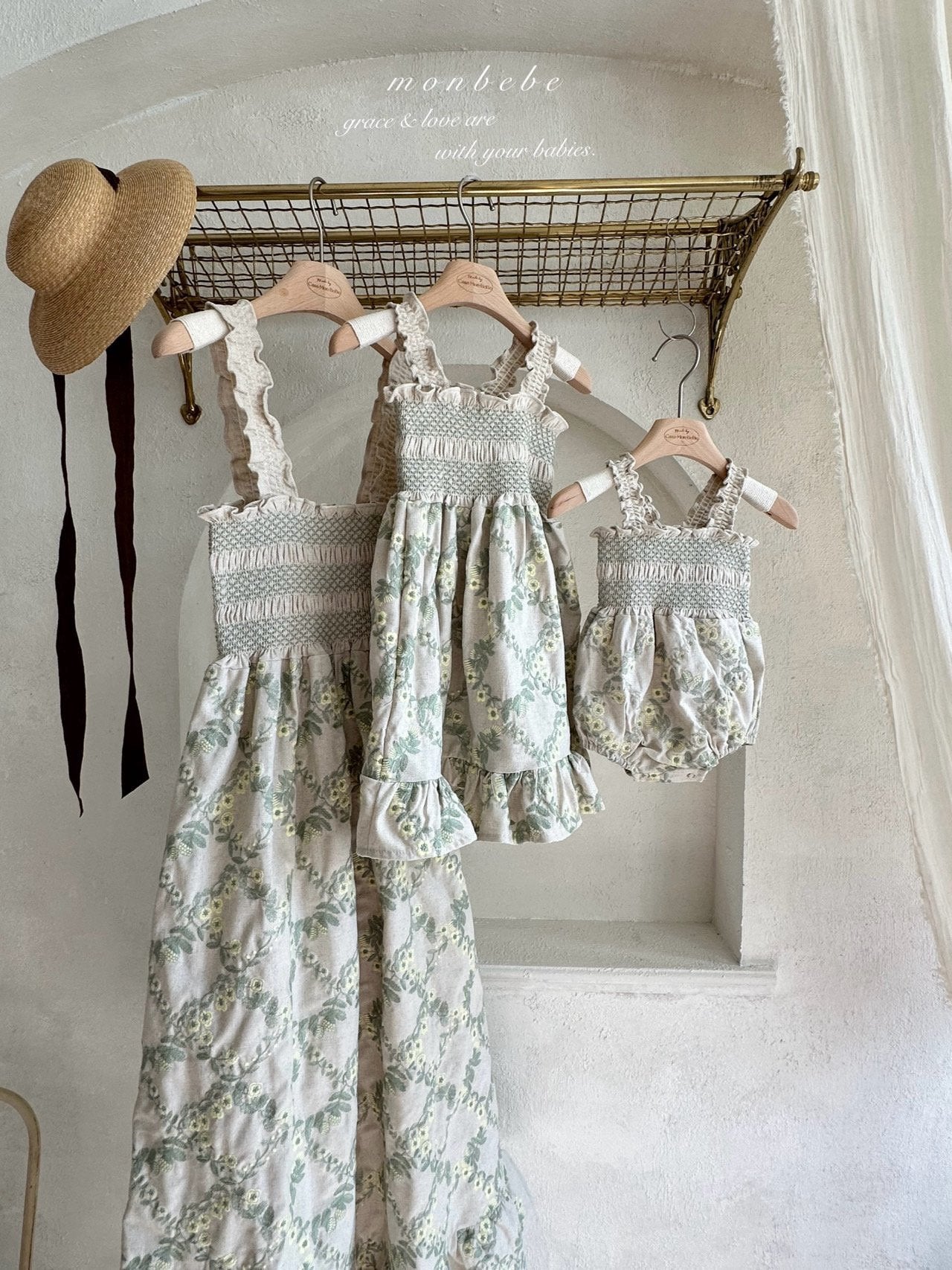[Preorder] Green Veil Collection (Baby/Kids/Mom)