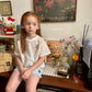 (3-4Y) Embroidery Daisy Shorts