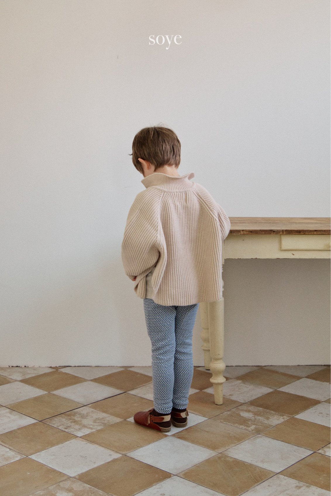 (4Y) Poncho Cardigan