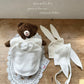 [Preorder] Premium Jacquard Eyelet Cotton Bib