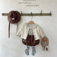 [Preorder] Argyle Eyelet Cardigan