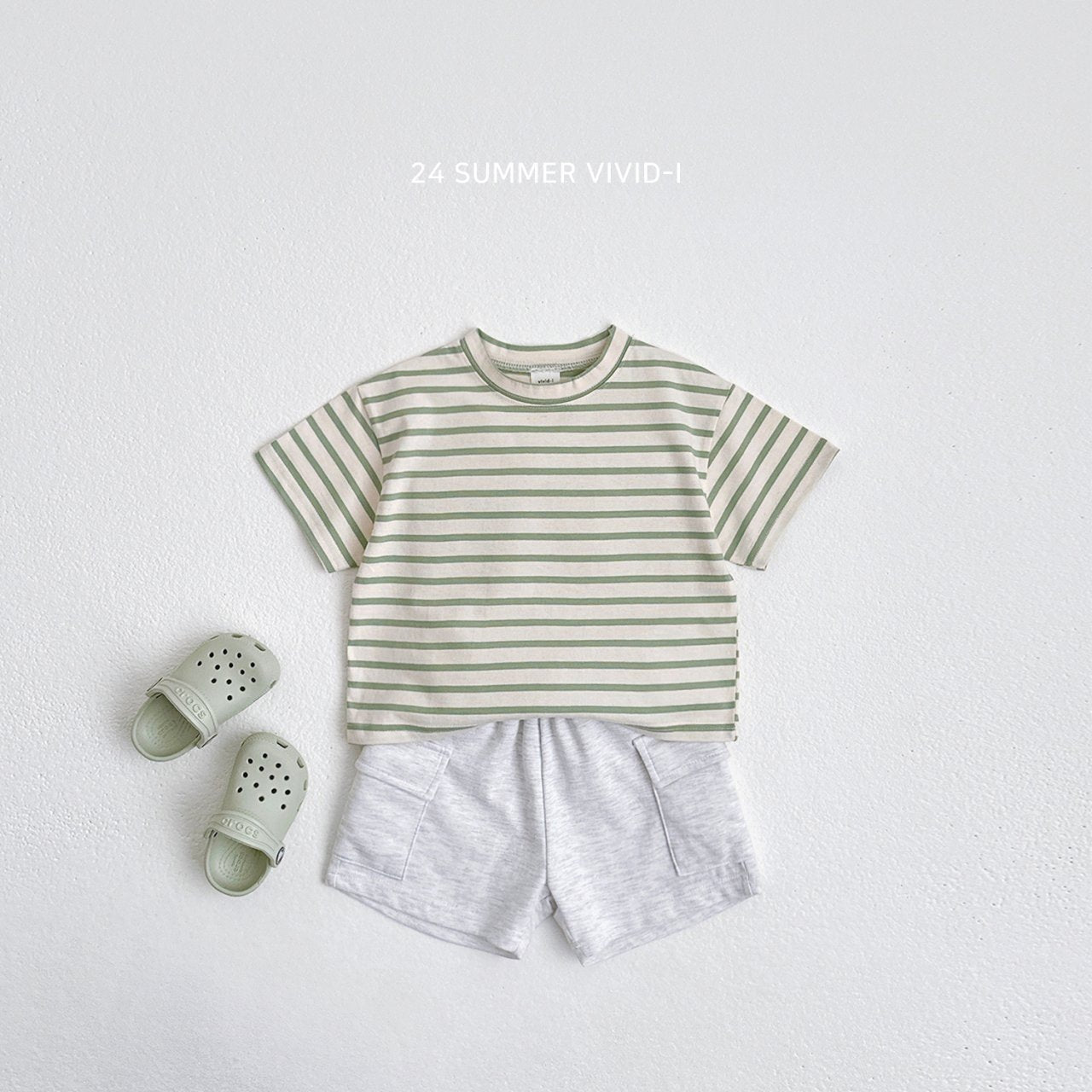 Summer Stripe Loose-fit Tee