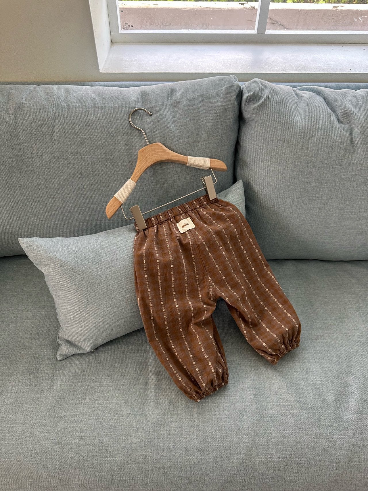 [Preorder] Floral Checker Pants