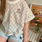 (3-4Y) Embroidery Daisy Shorts