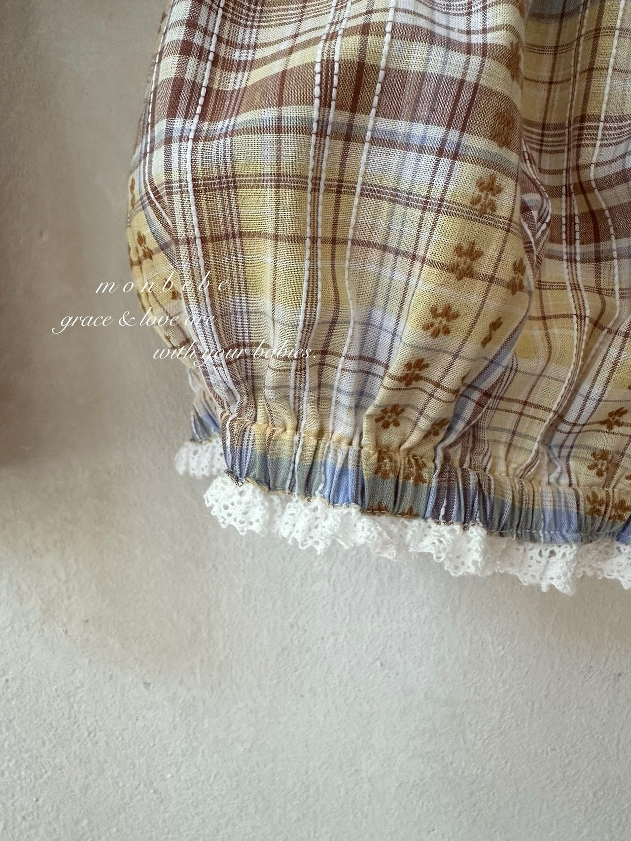 [Preorder] Check Peony Collection (Baby/Kids/Mom)