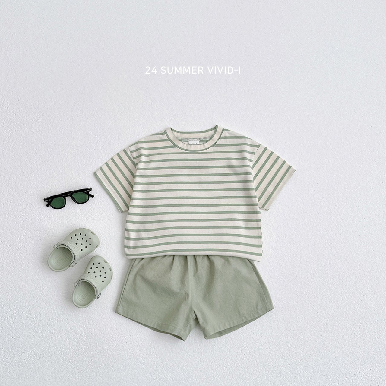 Summer Stripe Loose-fit Tee