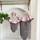 [Preorder] Multibalm Frill Swimsuit (Kids/Mom) (3 colors)