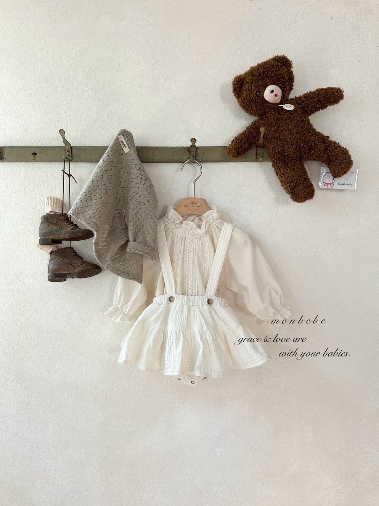 [Preorder] New Ruffle Suspender Bloomer Skirt