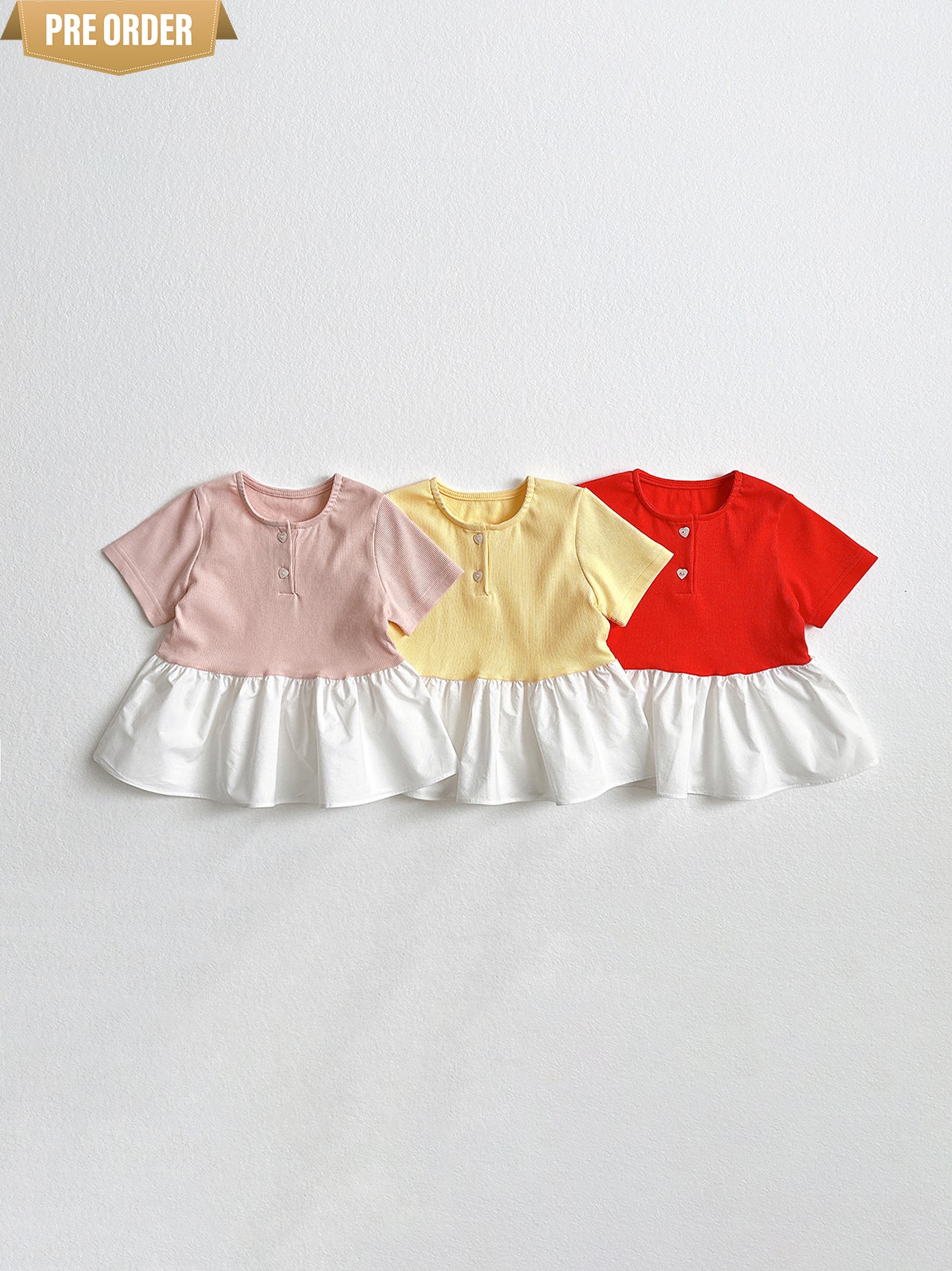 [Preorder] Mini Ribbed Dress Tee