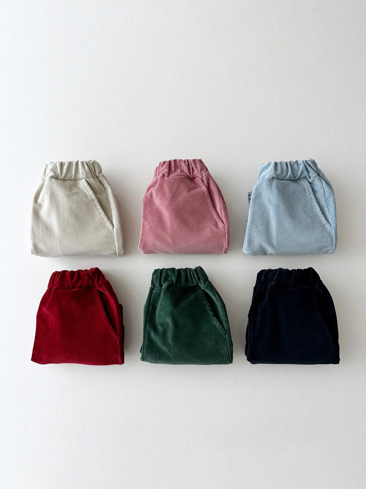 (4-5Y) Corduroy Spandex Pants