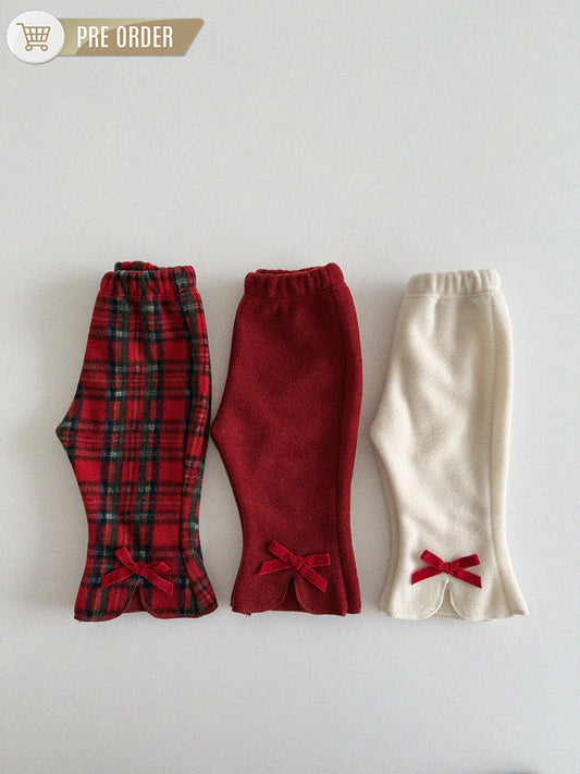 [Preorder] Winter Ribbon Pants