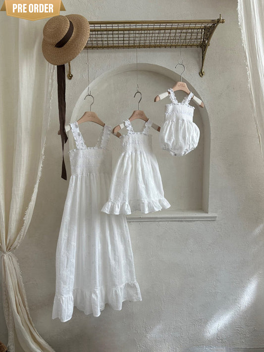 [Preorder] Lace Smocked Collection (Baby/Kids/Mom)