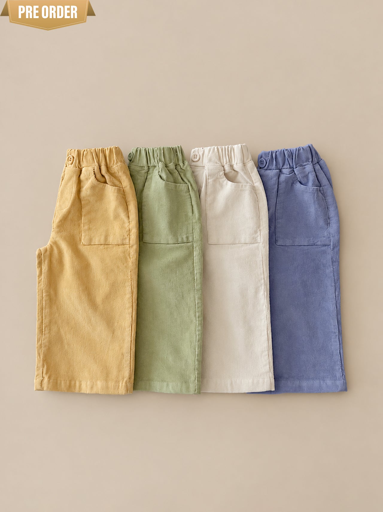 [Preorder] Corduroy Wide-Leg Pants