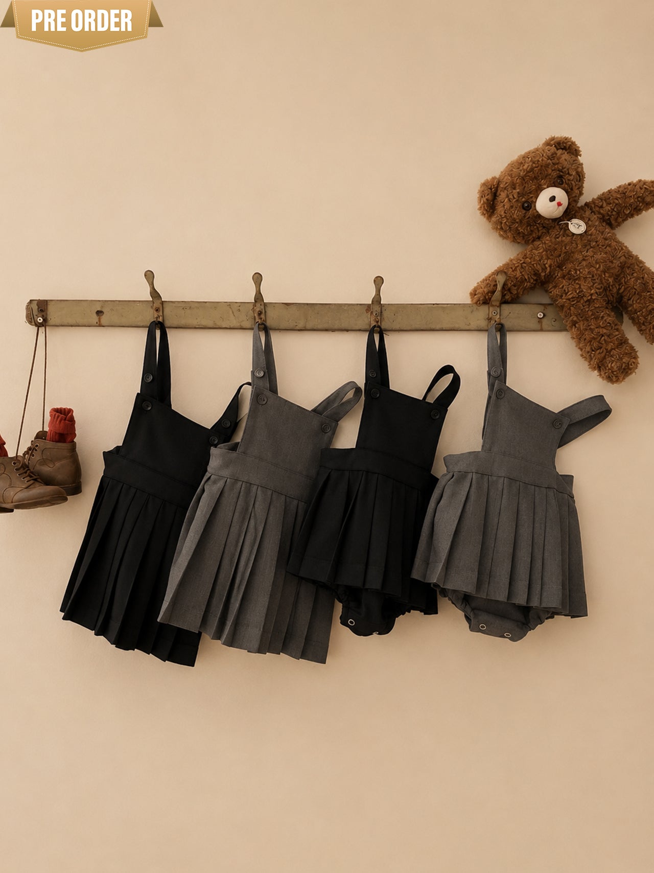 [Preorder] Louie Pleated Collection (Baby/Kids)