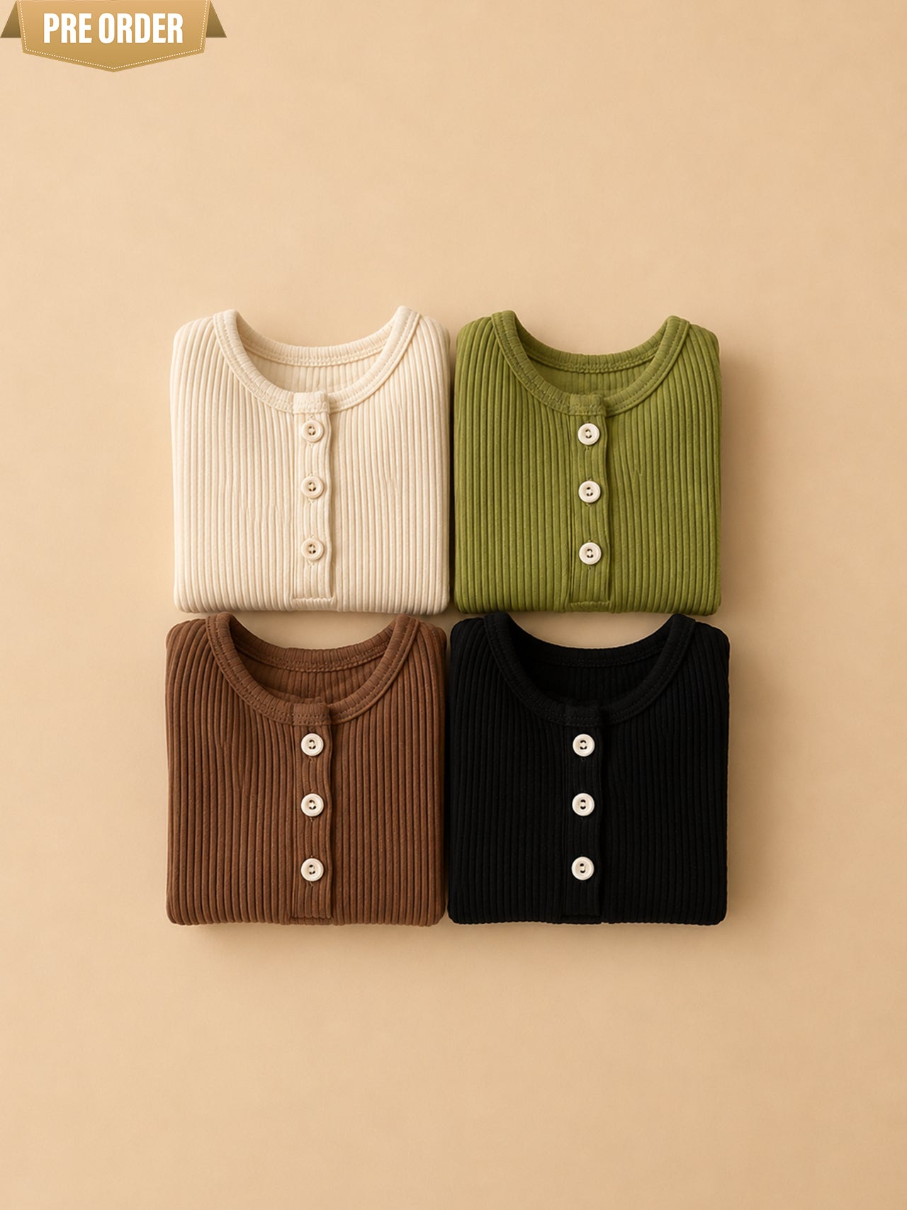 [Preorder] Butter Button Tee