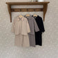 Square Collar Top and Bottom Set