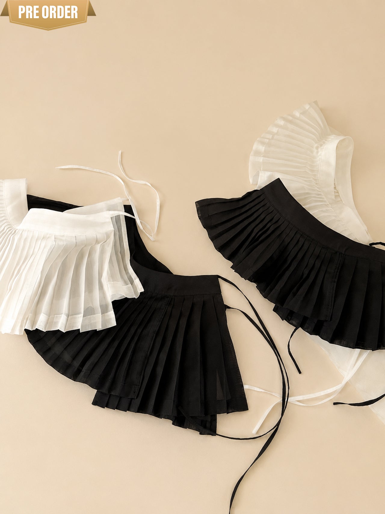 [Preorder] Layered Pleated Apron (Kids/Mom)