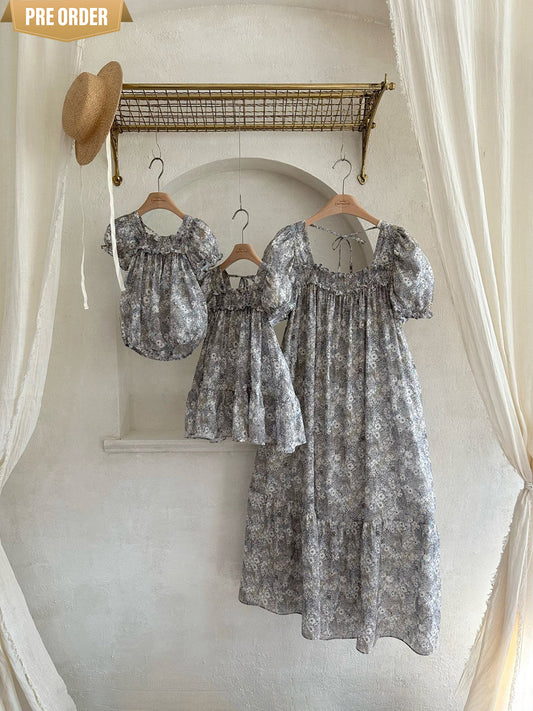 [Preorder] Hazy Floral Collection (Baby/Kids/Mom)