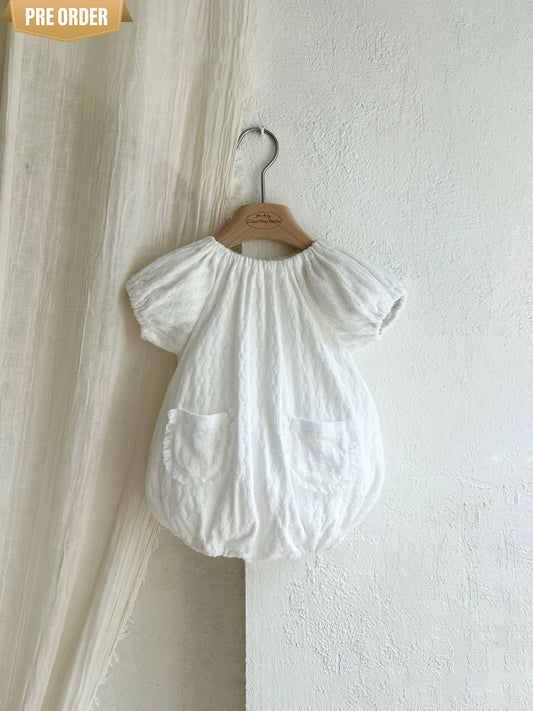 [Preorder] Knit Balloon Bodysuit (3-24m)