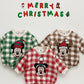 (0-6m) Christmas Plaid Bodysuit