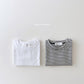 (2-4Y) White Layering LS Tee