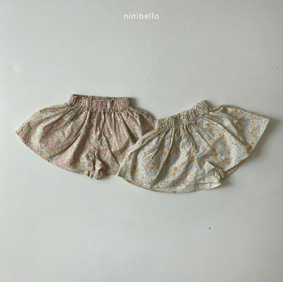 Ninibello Floral Skorts