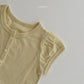 (1-5Y) Peekaboo Ballon Cardigan