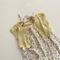 (1-5Y) Peekaboo Ballon Cardigan
