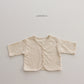 (1-5Y) Peekaboo Natural Cardigan