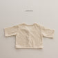 (1-5Y) Peekaboo Natural Cardigan