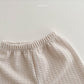 (1-5Y) Peekaboo Waffle Frill Set