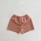 (1-5Y) Peekaboo Waffle Frill Set