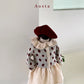 (2-3Y) Aosta Strawberry Cardigan