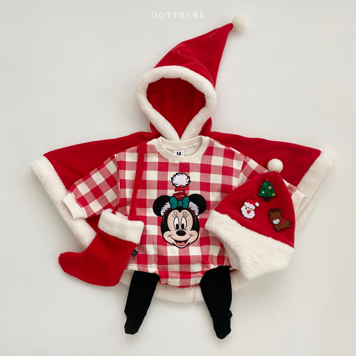 (0-6m) Christmas Plaid Bodysuit