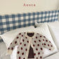 (2-3Y) Aosta Strawberry Cardigan