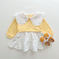 (Yellow, 3-4Y) Sweatshirt Dress