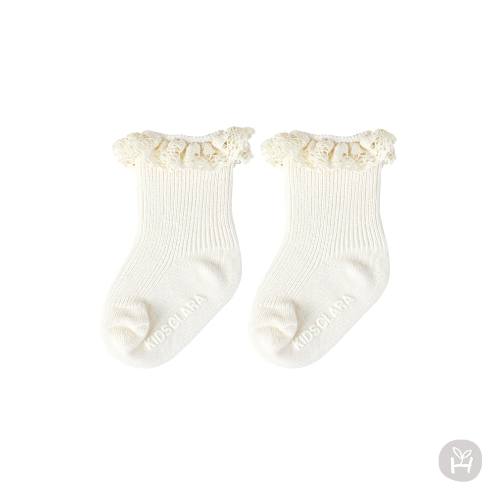 J Lace Crew Socks