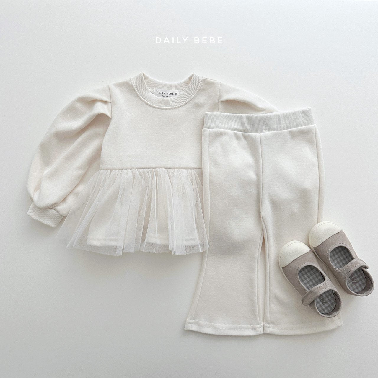 (2-4Y) Tutu Boot Cut Set