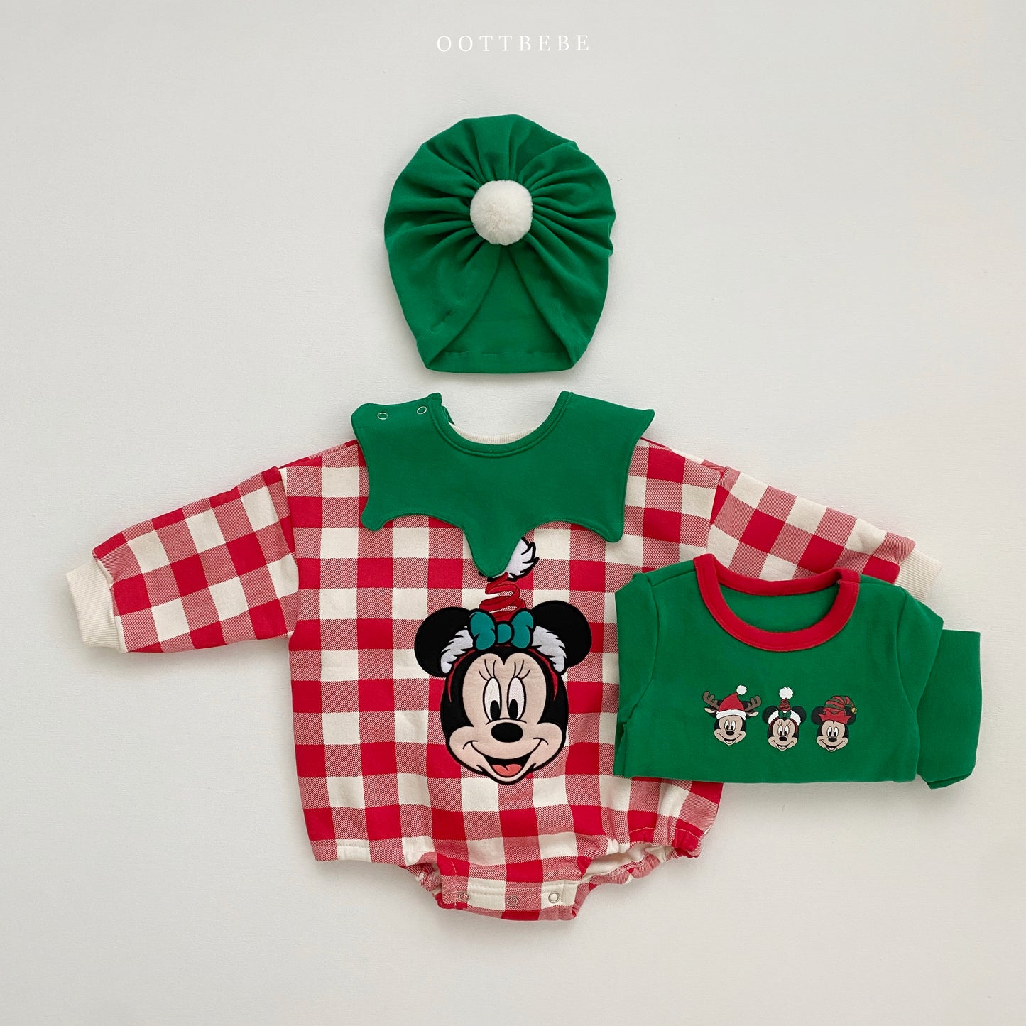 (0-6m) Christmas Plaid Bodysuit