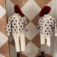 (2-3Y) Aosta Strawberry Cardigan